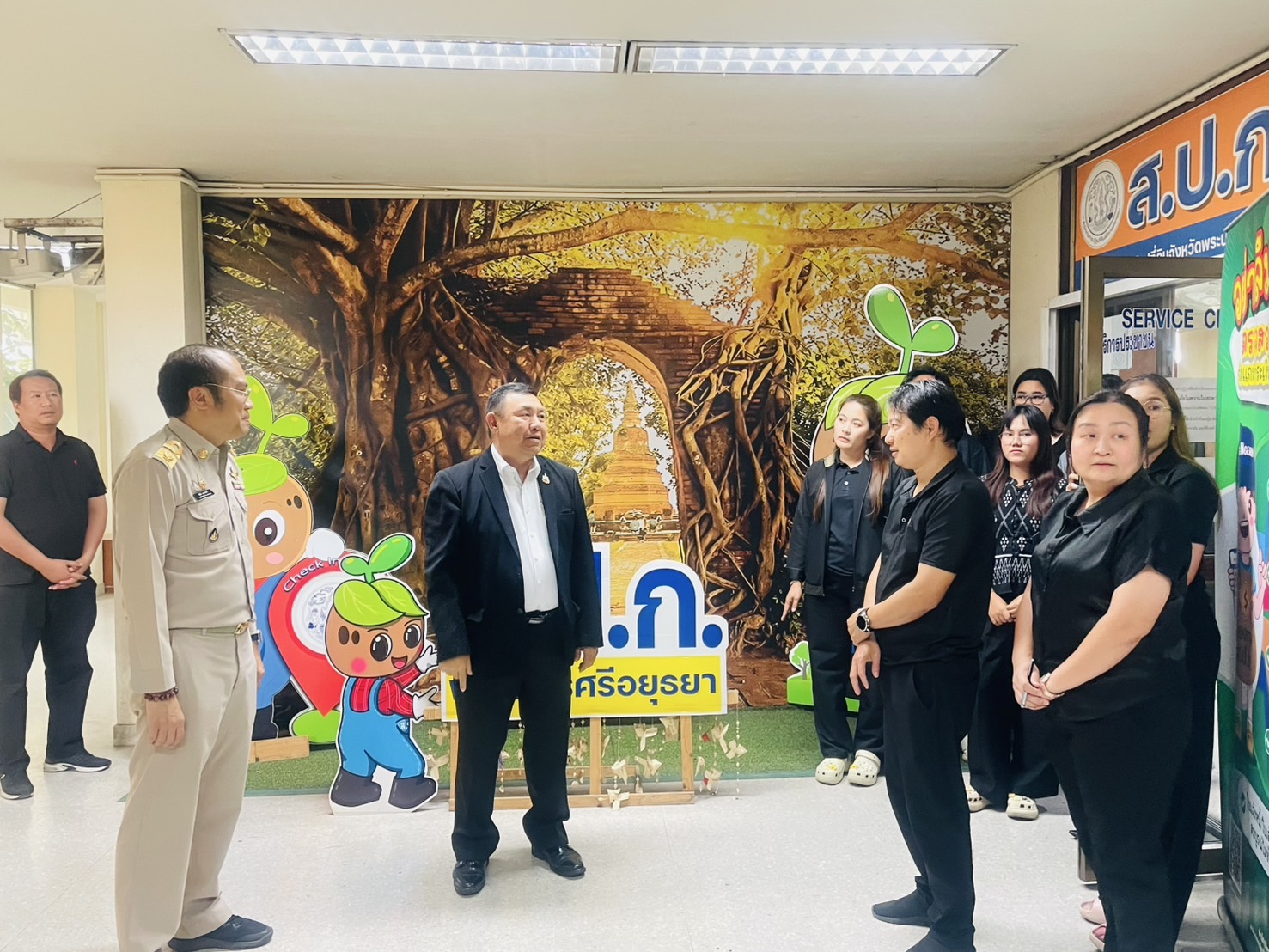 title - เลขาธิการ ส.ป.ก. ตรวจราชการและมอบนโยบายการปฏิบัติงานแก่ ส.ป.ก. พระนครศรีอยุธยา